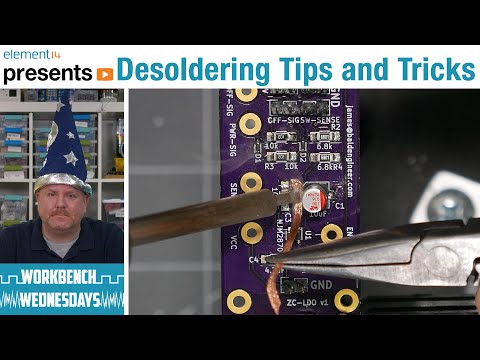 Desoldering Wick Tips and Tricks with Superwick™ - Workbench Wednesdays