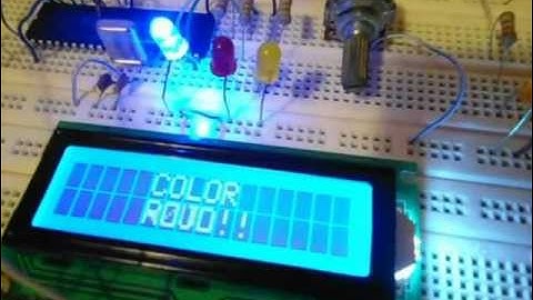 analogue to digital converter(ADC) with pic16f877a and lcd 16x2