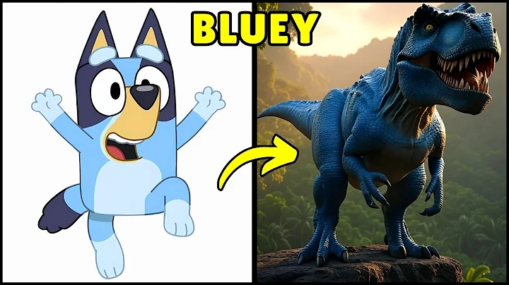 Bluey Characters As Dinosaurs – You Won’t Believe Their Dino Forms! 🦖😱