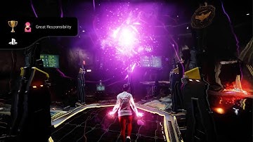 inFAMOUS First Light Trophy 18 🏆 Great Responsibility