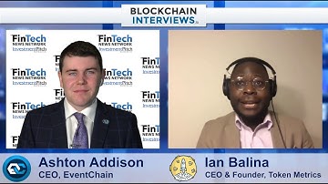 Blockchain Interviews - Ian Balina, CEO & Founder of Token Metrics