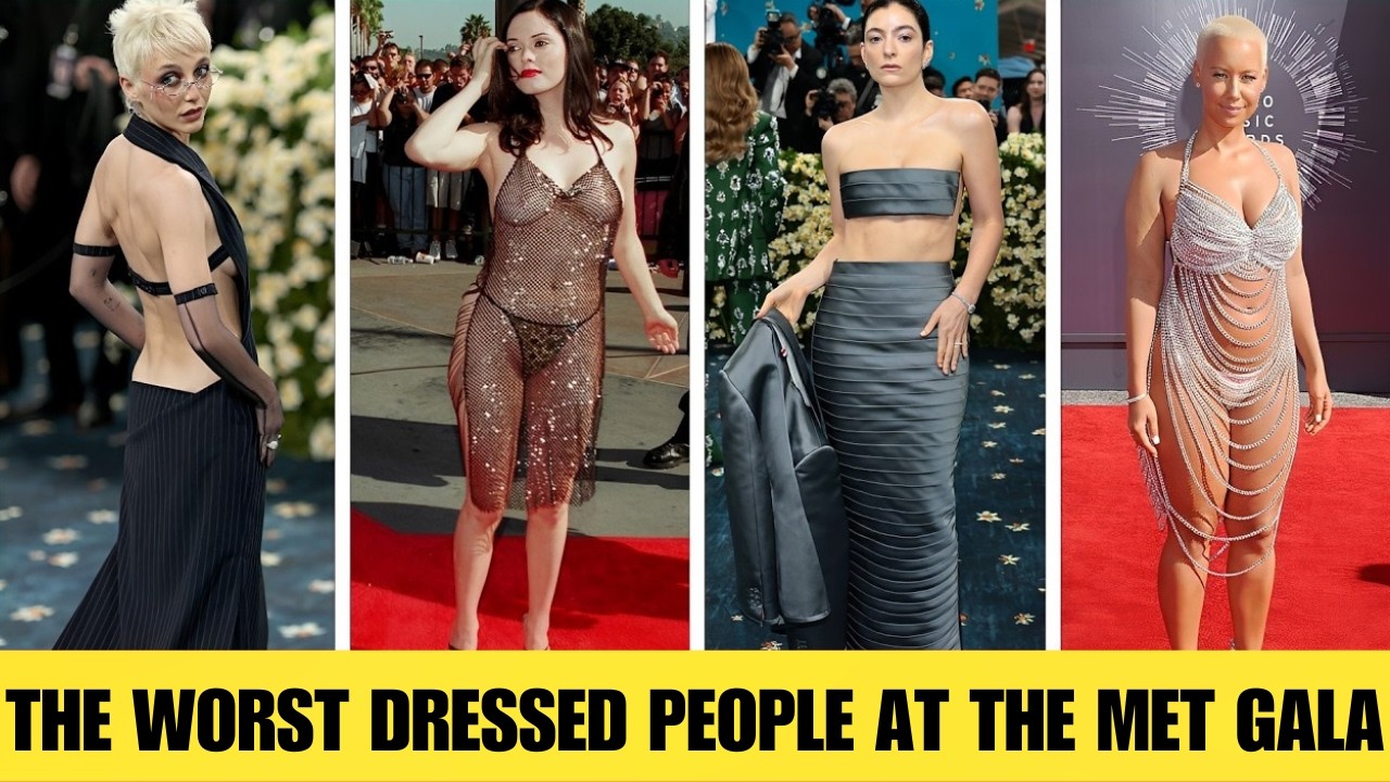 10 самых ужасно одетых знаменитостей на Met Gala 2025