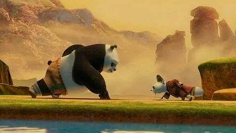 Kung Fu Panda Training Scene - HD