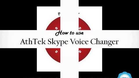 How to hide your real voice in a Skype call - Tutorial of Skype Voice Changer