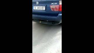 Bmw X5 3.0i Straight pipe and brutal sound