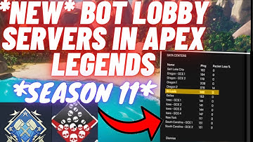 Apex Legends! NEW Solo BOT LOBBY GLITCH!! BOT LOBBY SERVERS… (season 11)