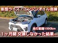 新型ライズをオイル点検！1ヶ月オイル交換しなかった結果！エンジンオイル 試乗車 レンタカー トヨタ