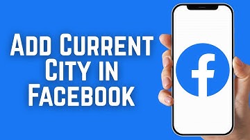 How to Add the Current City in Facebook?