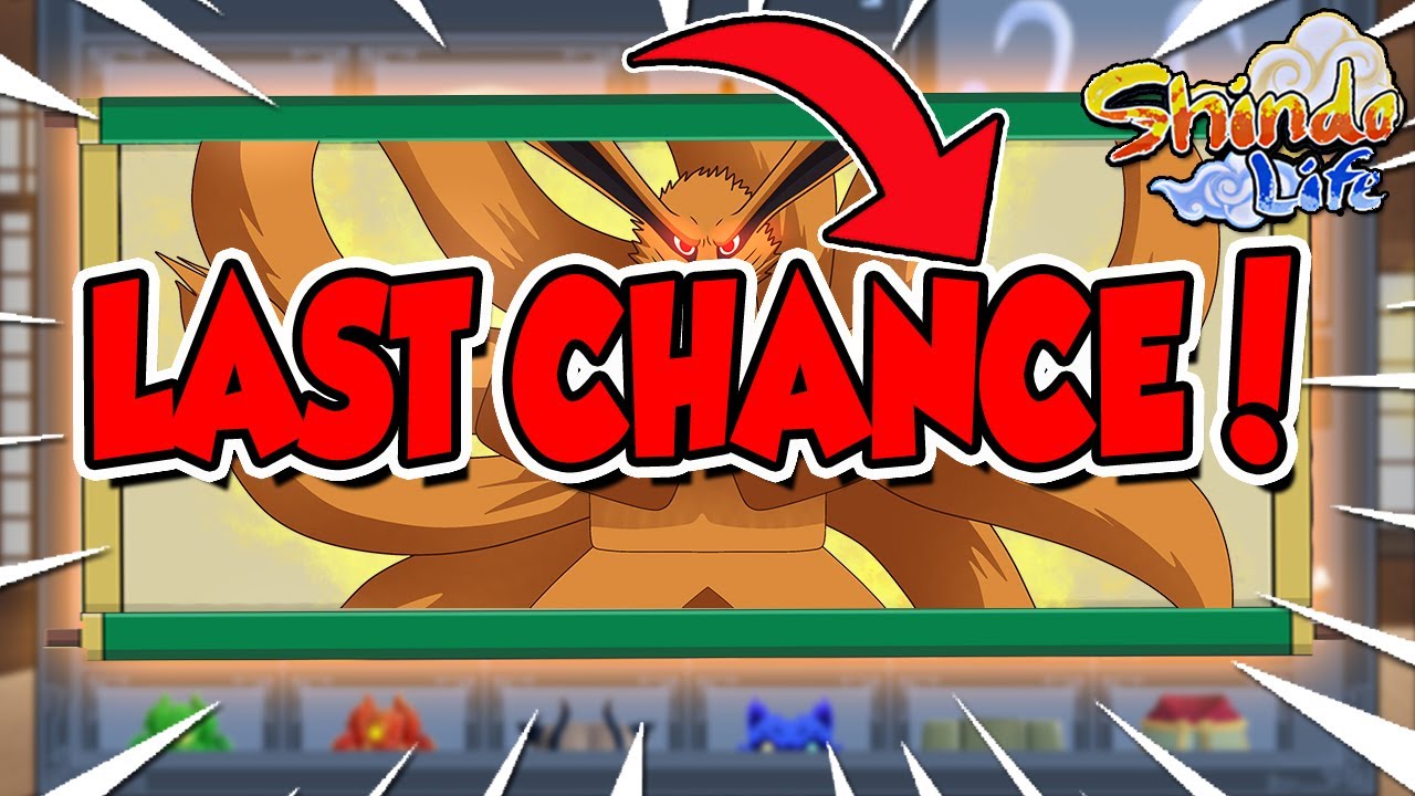 Shindo Life Newest Update Last Chance To Get This Big RELLcoins Code