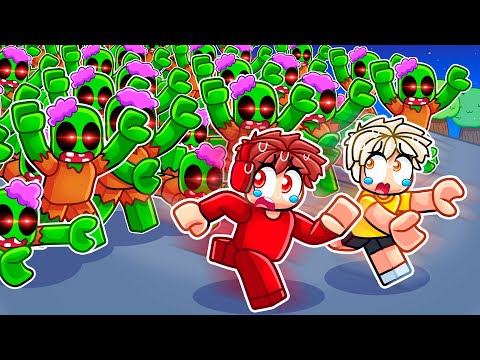 Surviving 7,391,971 Zombies in Roblox!