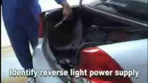 Fitting Rear Parking Sensors -  Installation of the PD1 from ParkingDynamics.co.uk