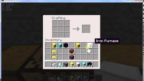 minecraft mod showcase-more furnaces mod :P