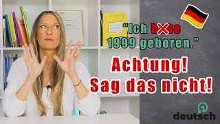 🇩🇪Achtung! 🙅🏼‍♀️Sag das nicht! 10 Fehler, die die meisten Deutschlerner machen.