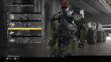 Infinite Warfare: Synaptic Redd Combat Rig Head