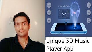 Unique 3D Music Player App For Android with Amazing Features screenshot 1