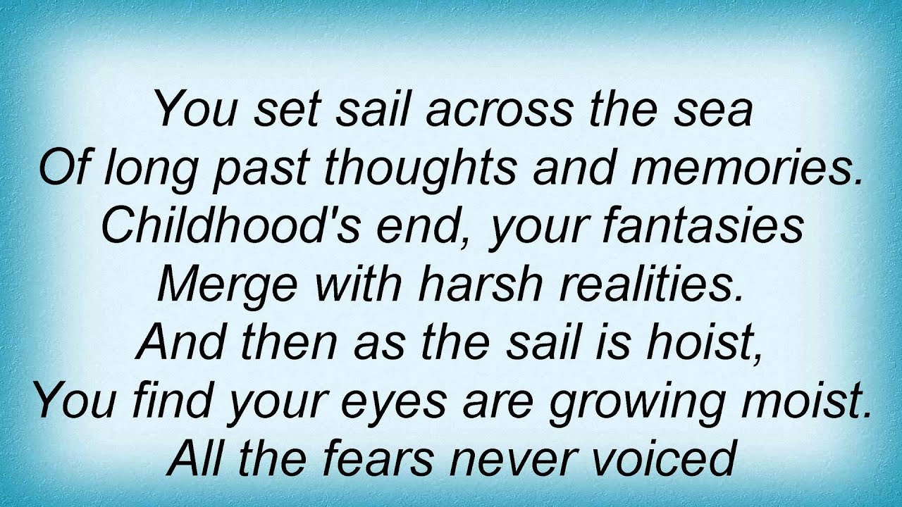 18300 Pink Floyd - Childhood's End Lyrics - YouTube