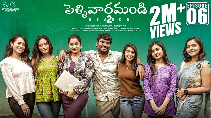 Pellivaramandi Web Series | S2 | Ep - 6 | Prasad Behara | Viraajitha | Swetha G | Telugu Web Series