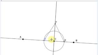 Euclid's Proposition 11: Perpendicular Line 1