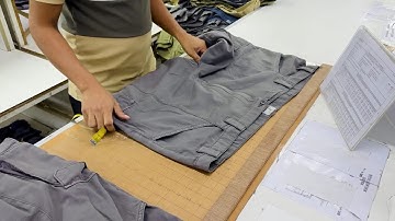Measurement Check (Hip & Thigh) Cargo Short   |   SMV : 0.24   |   Target : 246 Pcs