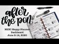 After The Pen MINI Happy Planner Dashboard: Jun 8-14, 2020
