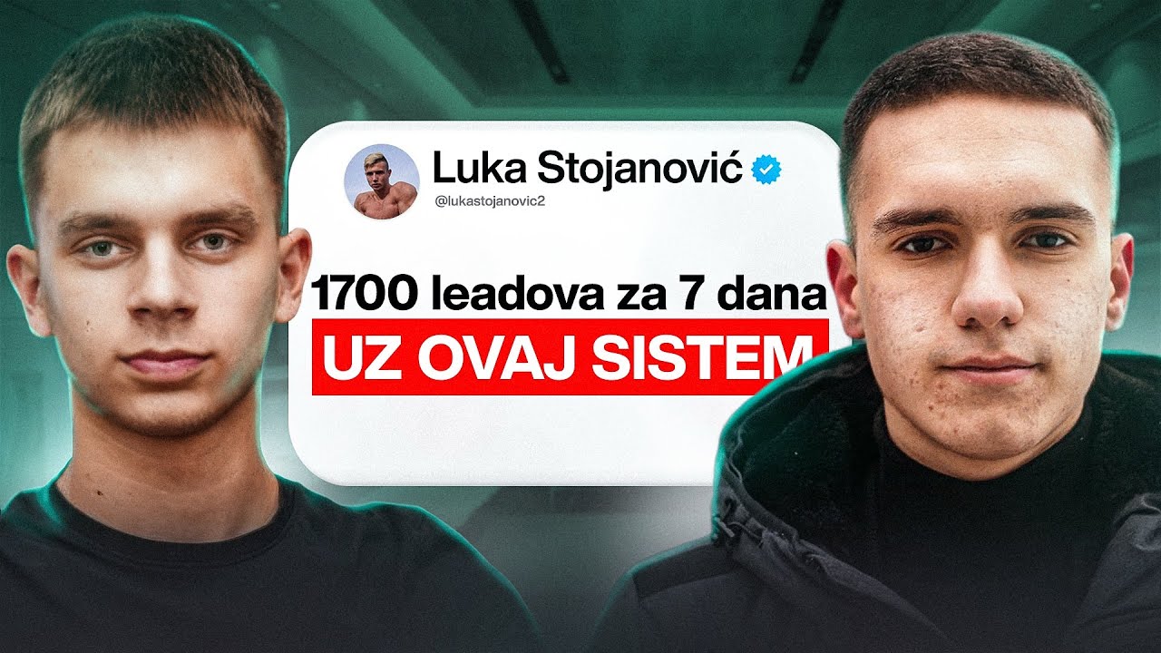 Preko 1700 Leadova za 7 dana BEZ ULAGANJA ( Luka Stojanović )