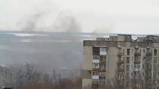04 март 2022 (14:02) - Лисичанск, РТИ, после обстрела с РСЗО "Град"
