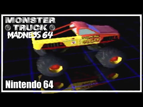 Monster Truck Madness 64 100% Beginner Nintendo 64 Longplay Walkthrough (Full Game)