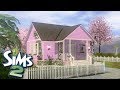 The Sims 2 | Pink Micro Cottage (Family House Speed Build)