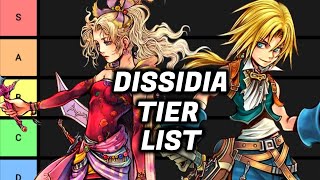 Dissidia Final Fantasy All Character Tier List (PSP)