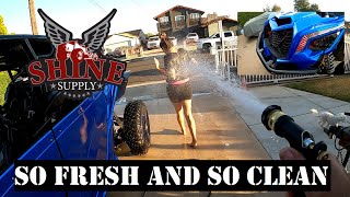 FINALLY GOT HER WET WITH SHINE SUPPLY UTV CLEANING KIT EP-97 screenshot 4