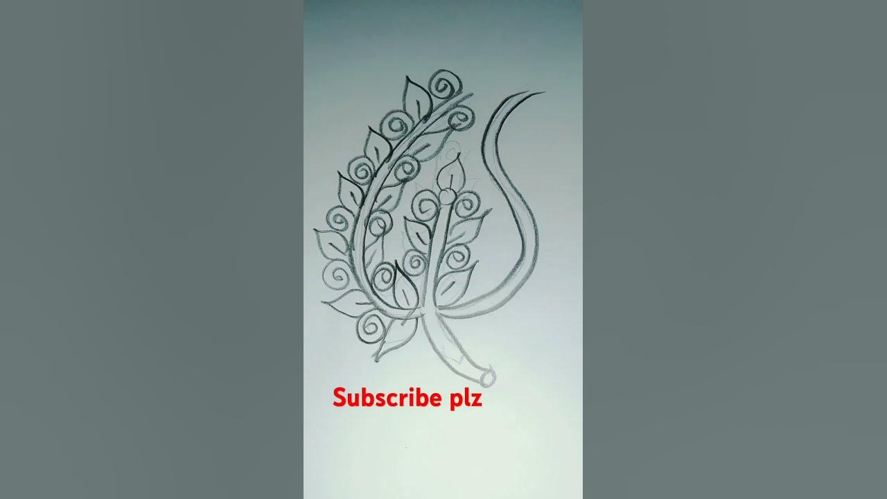 very easy flowerdrawing drawing art flowers 2025 YouTube
