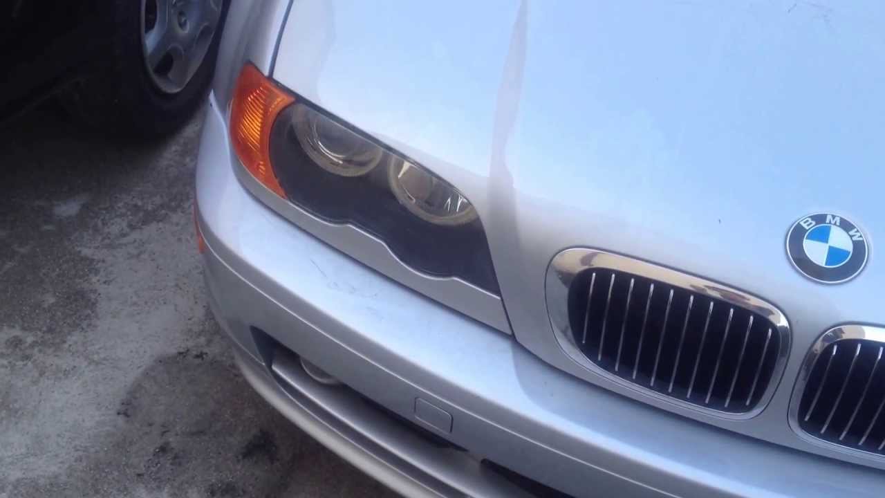 e46 xenon blinking / flickering problem *FIXED* - YouTube