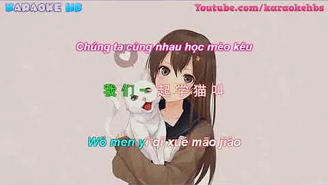 Xue Mao Jiao - Xiao Pan Pan & Xiao Feng Feng // Meow Meow Song // Chinese and Romanized Lyrics