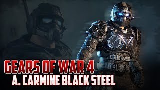 Gears Of War 4 A Carmine Black Steel Final Inesperado