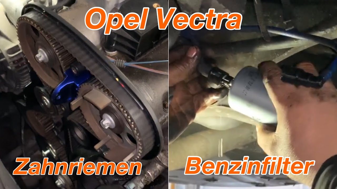 Zahnriemenwechsel Opel Vectra B 1.6 16v Anleitung Opel Vectra | Zahnriemenwechsel | Benzinfilter erneuert | Triger Kayis