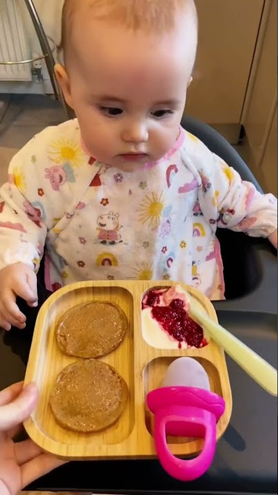 Super easy BLW lunch for my 10 month old 🤎 #blw #babyledweaning #babygirl