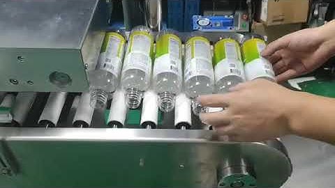 Fully automatic horizontal round bottle labeling machine, customized