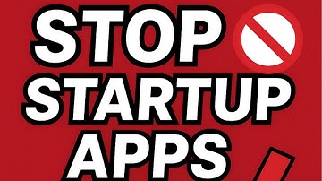 Stop Apps Opening on Startup — An Easy Way(Windows 11 / 10)