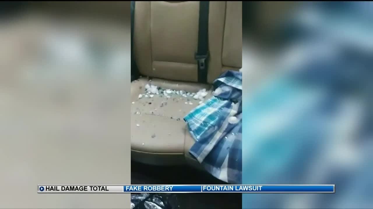 $172.8M in insured damages from Colorado Springs hail storm - YouTube