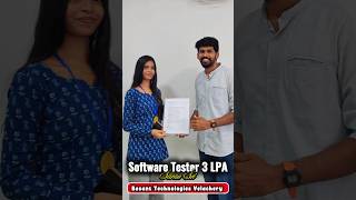 From Fresher to Software Tester at 3 LPA | Saran Sri's Tech Career Journey | Besant Technologies