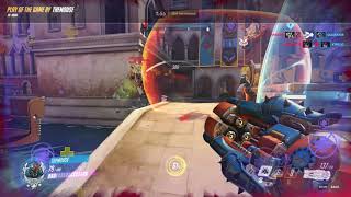 HUGE 4k Pull ORISA Rialto 1st Point Overwatch