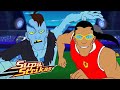 Season 4 COMPILATION!!!  E1-3 | SupaStrikas Soccer kids cartoons | Super Cool Football Animation