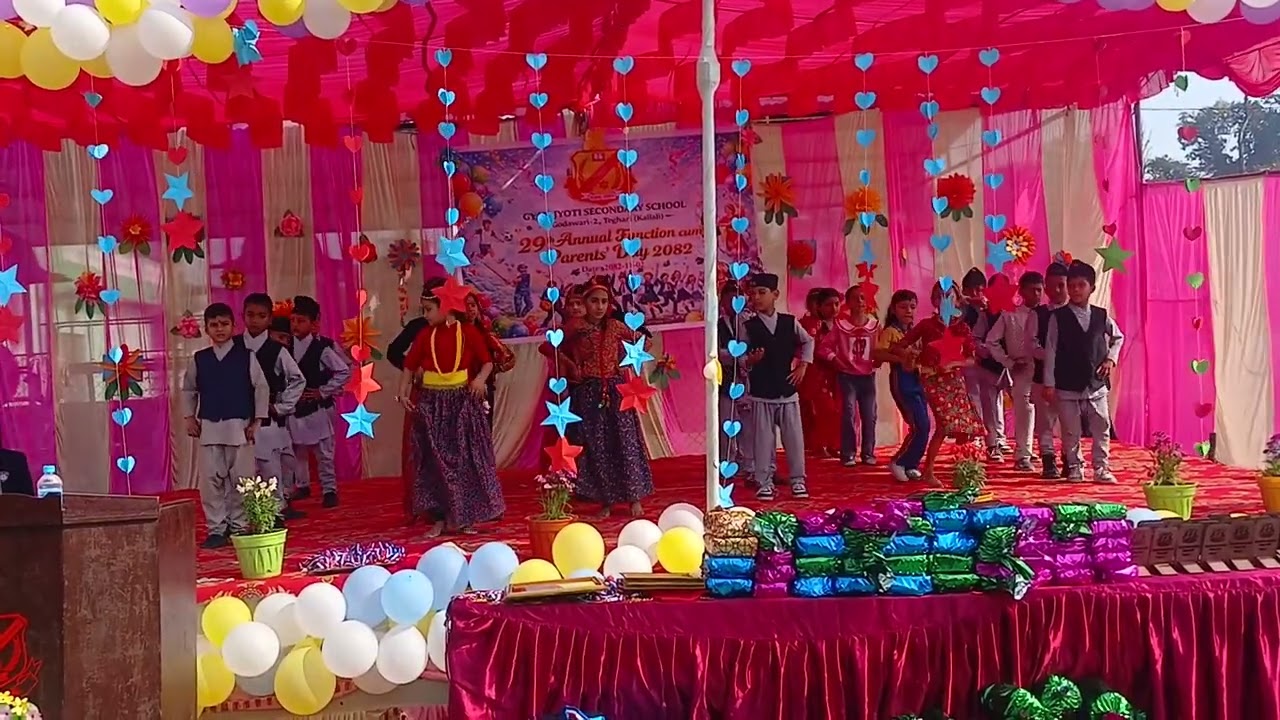 Gojima Daam Chhain   Dc: Himanshu Bohara Gyan jyoti secondary School Annual Function 2082