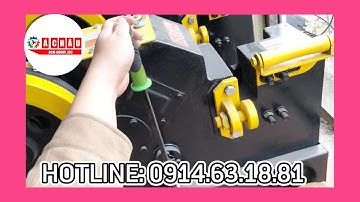 MÁY CẮT SẮT PHI 32 TRUNG QUỐC DÙNG CHO CÔNG TRÌNH XÂY DỰNG LỚN MODEL GQ45 #maycatsat