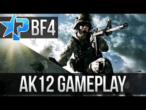 BATTLEFIELD 4 AK-12 GAMEPLAY! OP? (BF4 Beta Multiplayer)