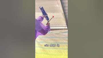 WoW!! Chống Nóng Mái Tôn Hiệu Quả Với Foam Cách Nhiệt - Thật Dễ Dàng #shorts