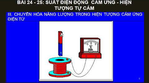 (11 20.04)Bài 24 25 Suất điện động cẩm ứng Tự cảm