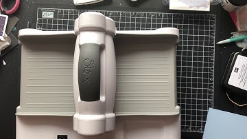 New Stampin’ Up 3D Embossing Plate Tip