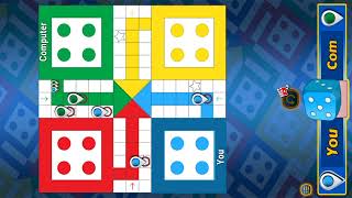 #171 || 4인용 루도 게임 || 루도 게임 || 루도 킹 게임 || 루도 게임플레이 || Allgameon4u1m screenshot 4
