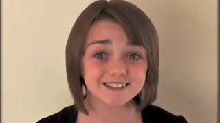 Game of Thrones: Hidden Dragon Egg - Maisie Williams Audition Footage Game of Thrones: Hidden Dragon Egg - Maisie Williams Audition Footage